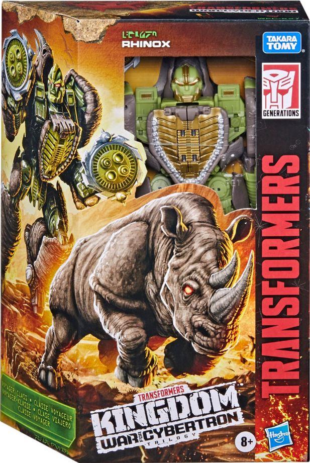Hasbro Transformers Generations Kingdom War for Cybertron Trilogy: Rhinox Voyager Class Figure (F0695)