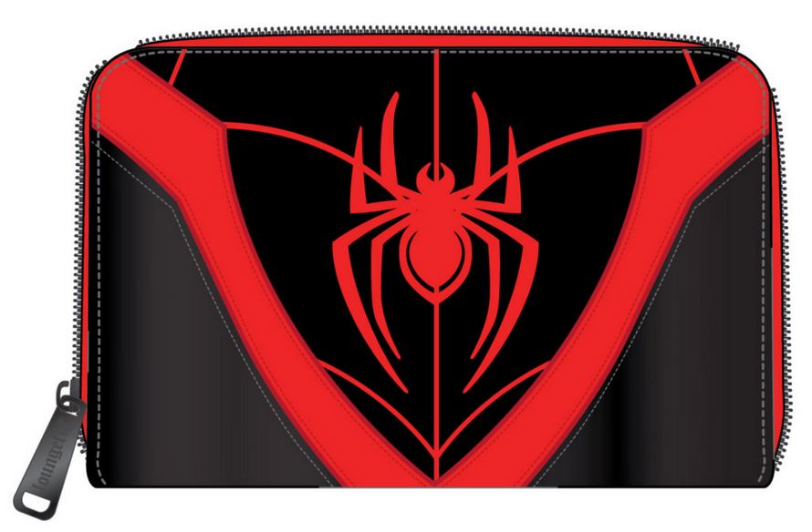 Loungefly Marvel Spider Man - Miles Morales Cosplay Zip Around Wallet (MVWA0173)