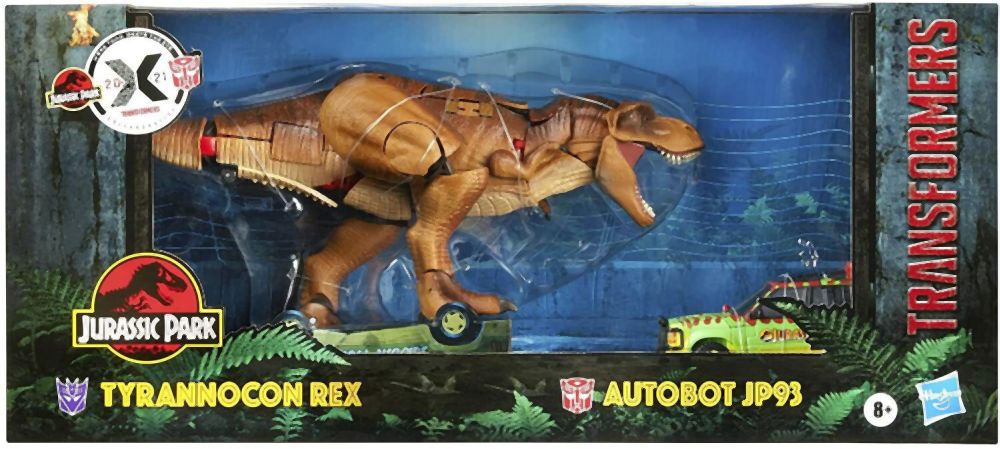 Hasbro Fans - Jurassic Park Transformers Collavorative - Tyrannocon Rex Autobot JP93 Project Park (Excl.) (F0632)