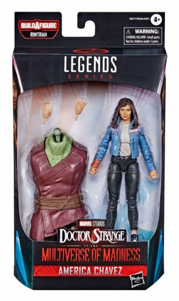 Hasbro Fans - Legends Series - Build a Figure Marvel Studios: Doctor Strange in the Multiverse of Madness - America Chavez (Excl.) (F0371)