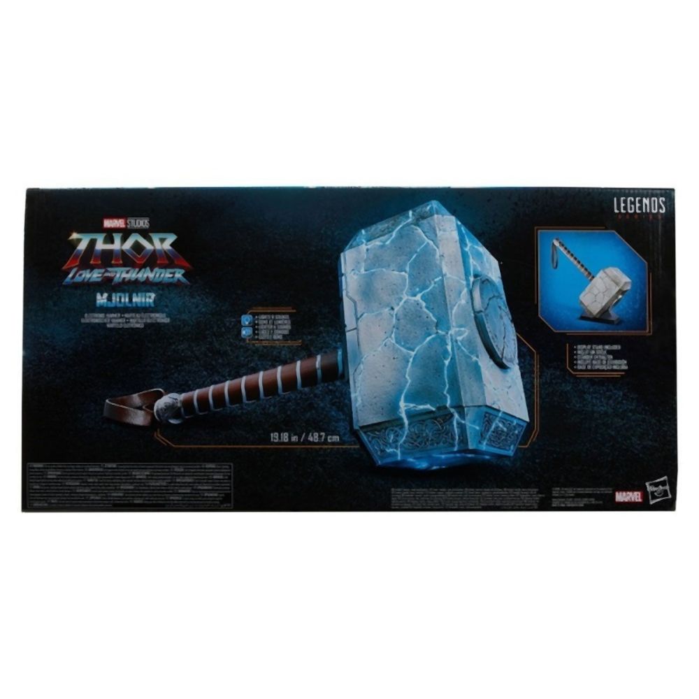 Hasbro Fans - Marvel: Thor Love and Thunder - Mjolnir Electronic Hammer (F3560)