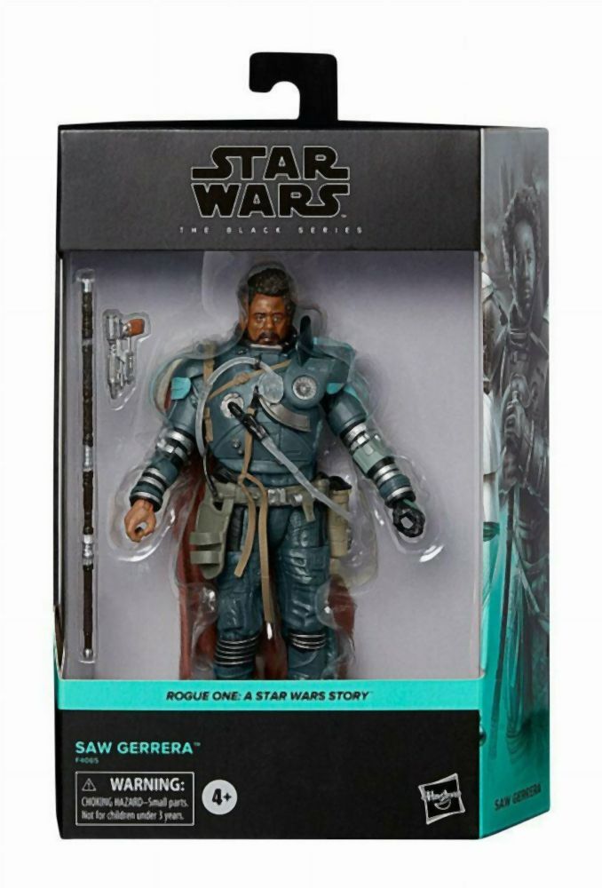 Hasbro Fans - Disney Star Wars The Black Series: Rogue One: A Star Wars Story - Saw Gerrera (Excl.) (F4065)