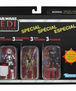 Hasbro Fans - Disney Star Wars Jedi Survivor: The Vintage Collection - 3 Action Figures Multipack (F5564)