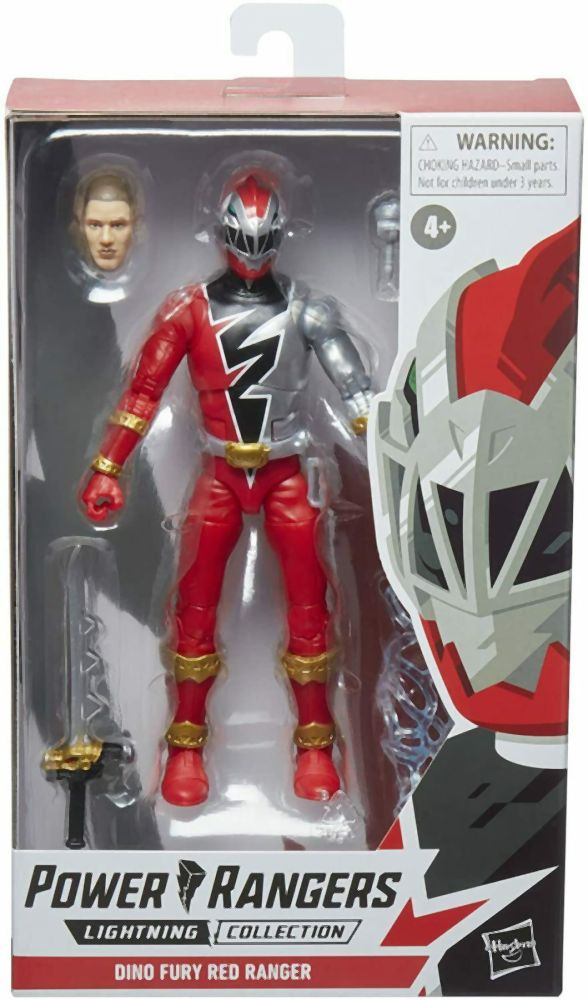 Hasbro Fans - Power Rangers: Lightning Collection - Dino Fury Red Ranger Action Figure (Excl.) (F4503)