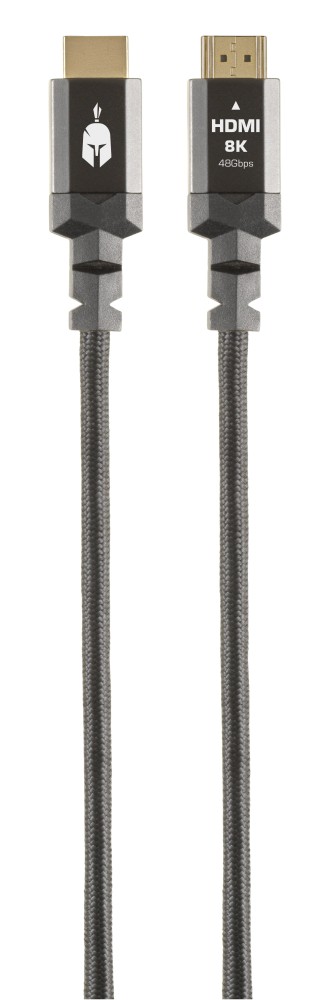 Spartan Gear - HDMI 2.1 Cable (length: 1,5m - Aluminum with gold plated plugs)
