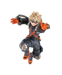 Banpresto My Hero Academia The Movie World Heroes’ Mission: The Amazing Heroes - Katsuki Bakugo Statue (15cm) (17963)