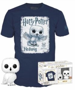 Funko Pop!  Tee (Adult): Harry Potter - Hedwig Vinyl Figure  T-Shirt (S)
