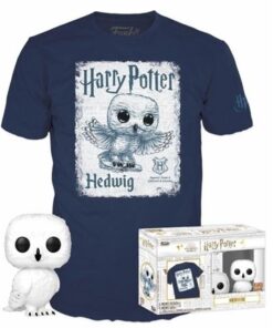 Funko Pop!  Tee (Adult): Harry Potter - Hedwig Vinyl Figure  T-Shirt (M)
