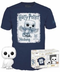 Funko Pop!  Tee (Adult): Harry Potter - Hedwig Vinyl Figure  T-Shirt (XL)
