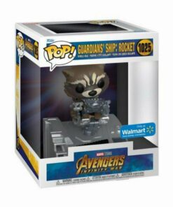 Funko Pop! Deluxe: Marvel Avengers Infinity War - Guardians Ship: Rocket (Special Edition) #1025 Bobble-Head Vinyl Figure