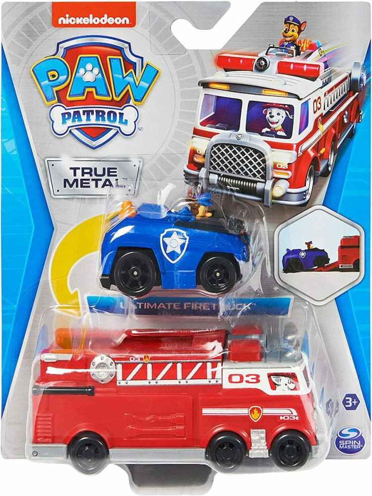 Spin Master Paw Patrol: True Metal Firetruck Marshall (6063231)