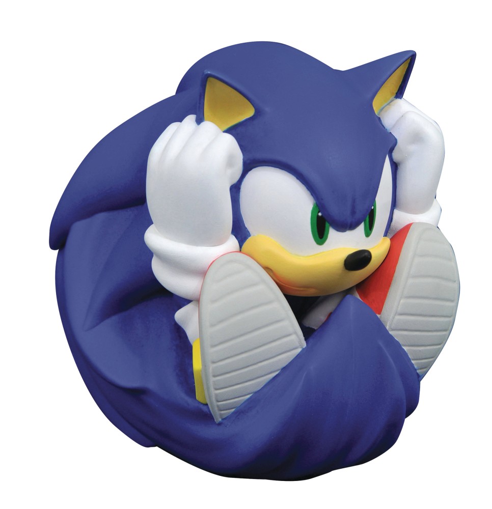 Diamond Sonic - Sonic Bank Statue (20cm) (APR192529)