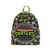Loungefly Nickelodeon: Teenage Mutant Ninja Turtles Sewer Cap AOP Mini Backpack (TMNTBK0001)