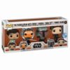 Funko Pop! Disney 4-Pack: Star Wars - The Mandalorian with Grogu / Ahsoka / Boba Fett / Fennec Shand (Special Edition) Vinyl Figures