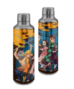 Paladone Demon Slayer - Demon Slayer Premium Metal Water Bottle (450ml) (PP10191DE)