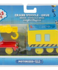Fisher-Price Thomas  Friends Motorized - Carly the Crane (La Grue) Vehicle with Wagon (HDY71)