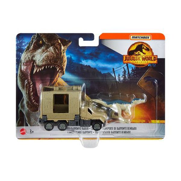 Mattel Matchbox Jurassic World: Dominion - Armored Baryonyx Hauler (HBH90)