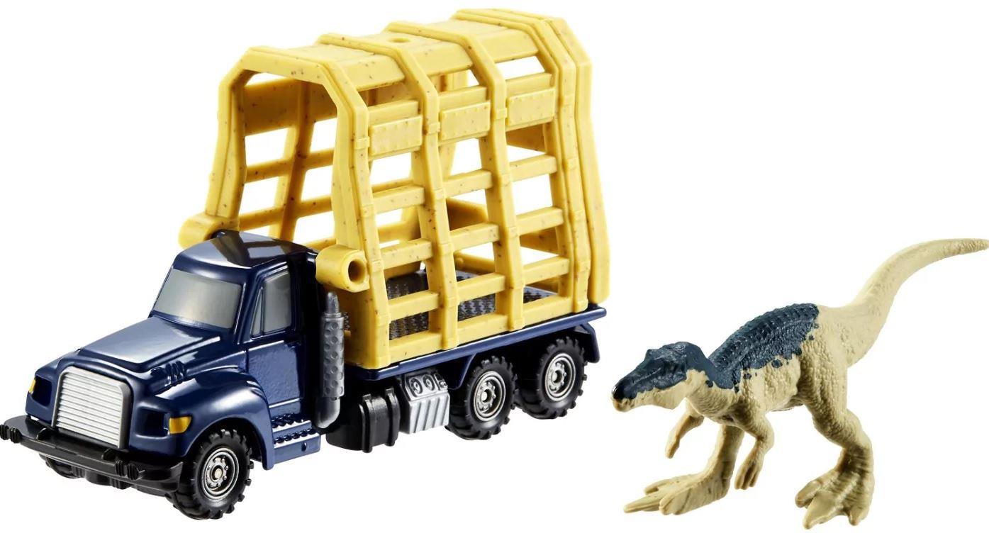 Mattel Matchbox Jurassic World: Dominion - Therizinosaurus Trailer (HBH91)
