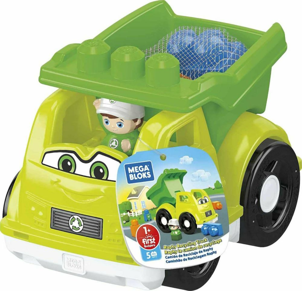 Fisher-Price Mega Bloks - Raphy Recycling Truck (HBP13)