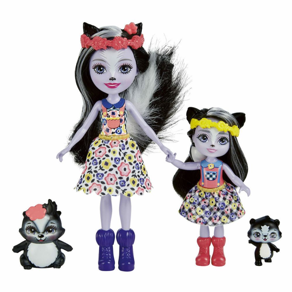 Mattel Enchantimals - Sage Skunk Caper Sisters (HCF82)