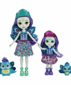 Mattel Enchantimals - Patter Peacock  Flap Sisters (HCF83)
