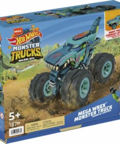 Mattel Mega Hot Wheels Monster Trucks Building Sets -  Mega Wrex Monster Truck (HDJ95)