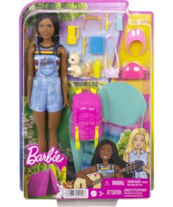 Mattel Barbie It Takes Two - Brooklyn Camping Dark Skin Doll (HDF74)