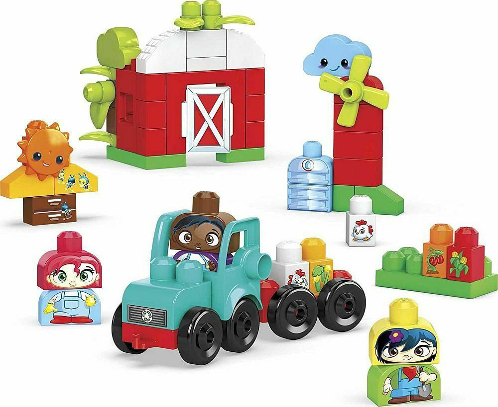 Fisher-Price Mega Bloks Green Town - Grow Protect Farm (HDL07)