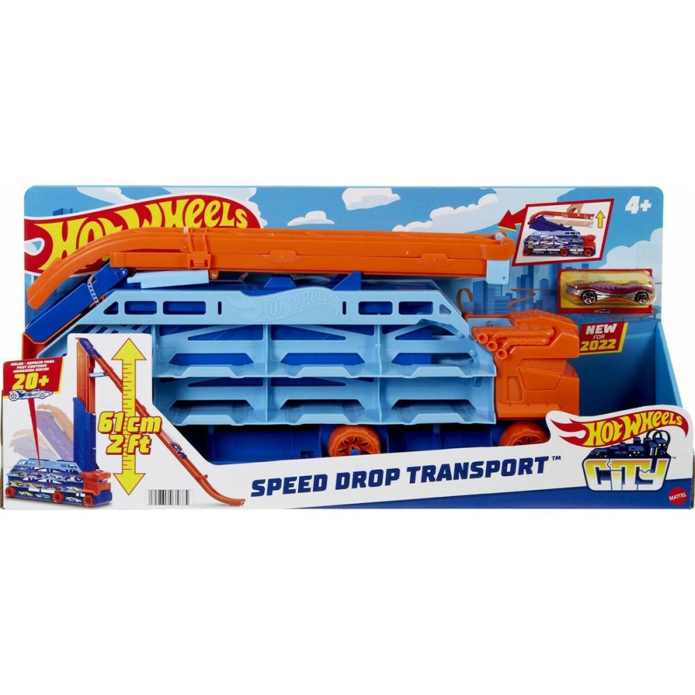 Mattel Hot Wheels City - Speed Drop Transport (HDY92)