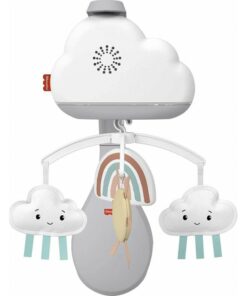 Fisher-Price Rainbow Showers Bassinet to Bedside Mobile (HBP40)