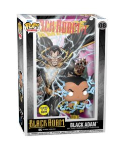 Funko Pop! Comic Covers: DC Super Heroes Black Adam  - Black Adam (Glows in the Dark) #08 Vinyl Figure