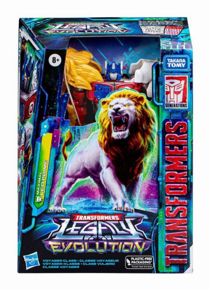 Hasbro Transformers: Legacy Evolution - Maximal Leo Prime Voyager Class Action Figure (F7206)