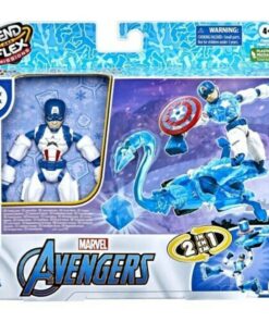 Hasbro Marvel Avengers: Bend And Flex Missions - Captain America Action Figure (2 in1) (F5868)