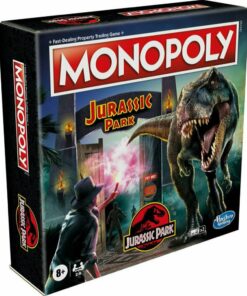 Hasbro Monopoly: Jurassic Park - Επιτραπέζιο Παιχνίδι (Greek Language) (F1662)