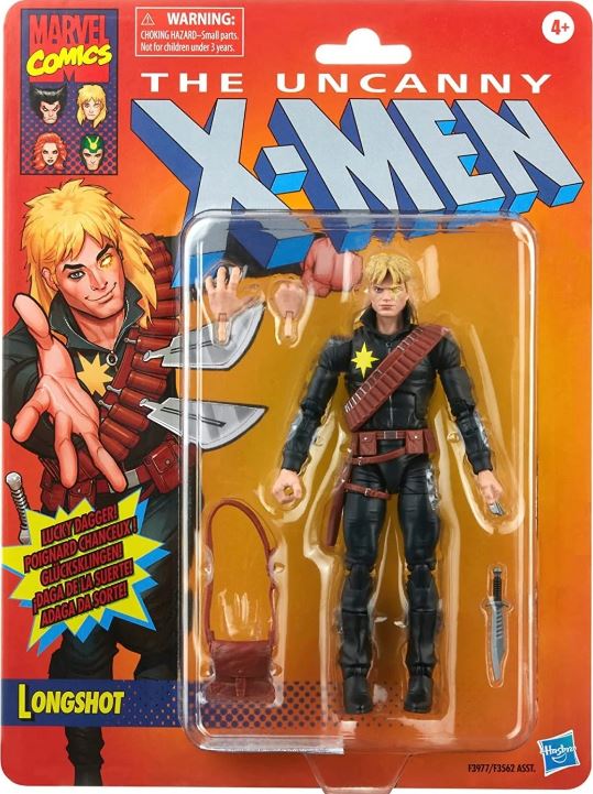 Hasbro Fans - Marvel Comic: The Uncanny X-Men - Longshot Action Figure (F3977)