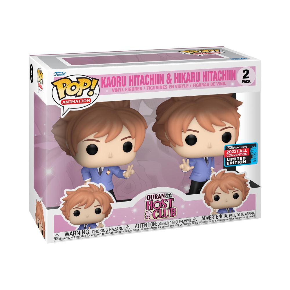 Funko Pop! 2-Pack Animation: Ouran High School Host Club - Kaoru Hitachiin Hikaru Hitachiin (Convention Limited Edition) Vinyl Figure