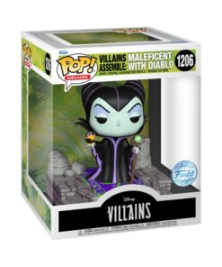 Funko Pop! Deluxe: Disney Villains - Assemble Maleficent with Diablo (Special Edition) #1206 Vinyl Figure