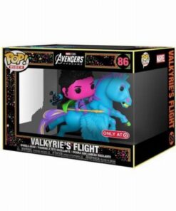 Funko Pop! Rides Deluxe: Marvel Avengers End Game Valkyriess Flight (Blacklight) (Special Edition) #86 Bobble-Head Vinyl Figures