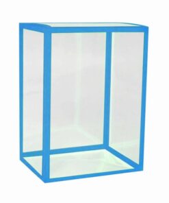 Protective Case 0,5mm thickness  for Funko POP! Figures 4”, 12pcs Pack (Shrink Wrap) (Glow in the Dark: Blue)