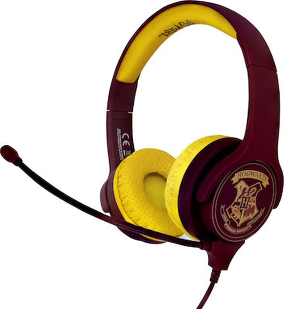 OTL Harry Potter - Hogwarts Crest Kids Interactive Headphones with Microphone