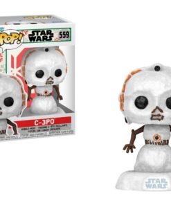 Funko Pop! Disney Star Wars: Holiday - C-3PO (SNWMN) #559 Bobble-Head Vinyl Figure