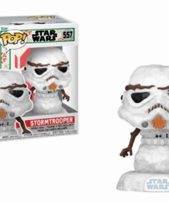 Funko Pop! Disney Star Wars: Holiday - Stormtrooper #557 Bobble-Head Vinyl Figure