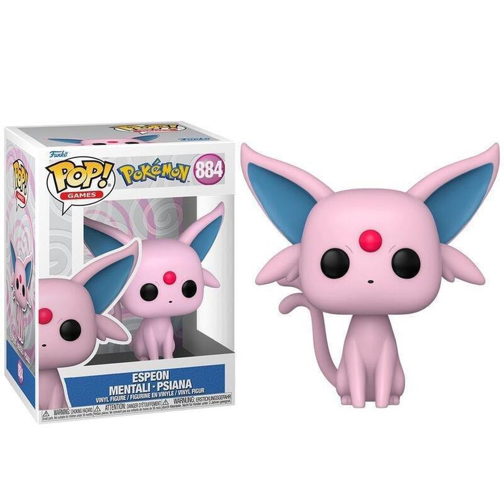 Funko Pop! Games: Pokemon - Espeon Mentali Psiana #884 Vinyl Figure