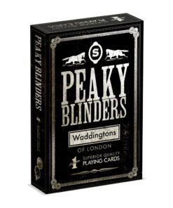 Winning Moves: Waddingtons No.1 - Peaky Blinders Playing Cards (WM01753-EN1)