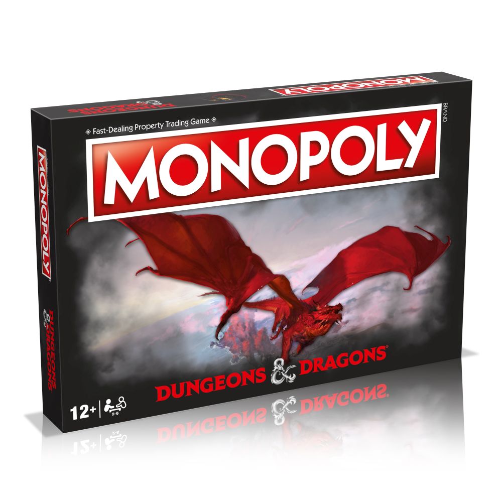 Winning Moves: Monopoly - Dungeons Dragons Board Game (English Language) (WM02022-EN1)