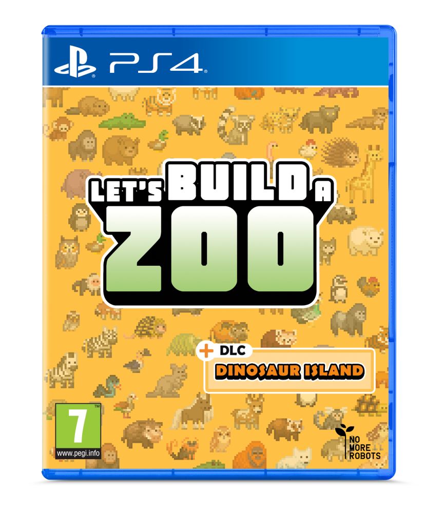 PS4 Lets Build A Zoo (Includes DLC Dinosaur Island)