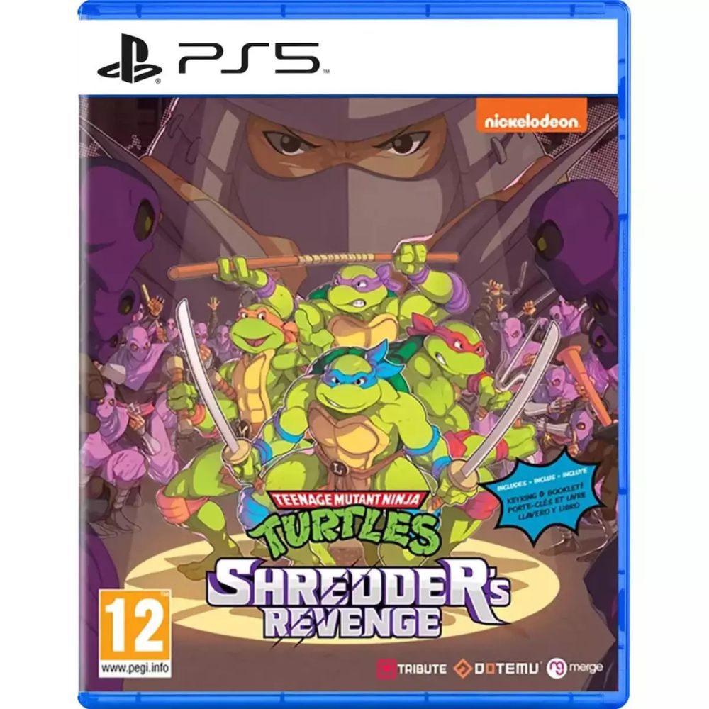 PS5 TMNT: Shredders Revenge (Keyring Boocklet included)