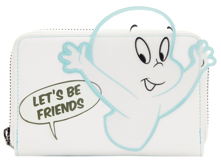 Loungefly Universal - Casper The Friendly Ghost Lets Be Friends Zip Around Wallet (CFGWA0001)