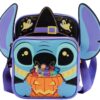 Loungefly Disney - Lilo and Stitch Striped Halloween Candy Cosplay Passport Bag (WDTB2640)