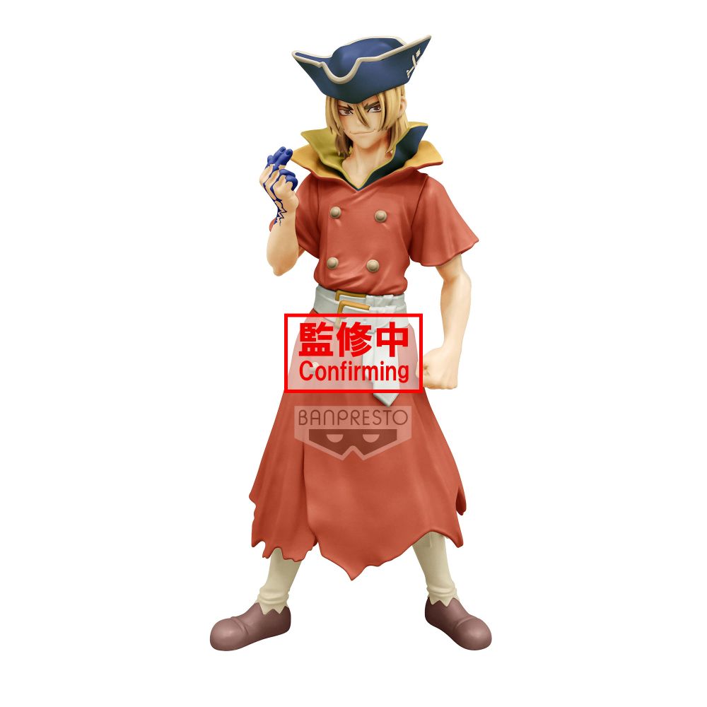 Banpresto Figure οf Stone World: Dr. Stone - Ryusui Nanami (Ver.A) Statue (18cm) (18826)